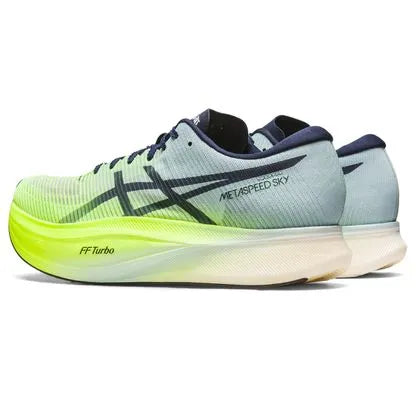 Asics Metaspeed SKY+ Verde, Cinza e Azul Marinho