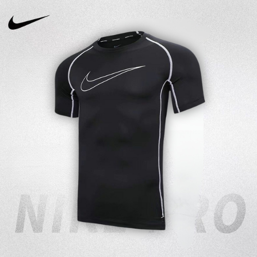 Kit Camiseta e Calça de Compressão Nike Pro