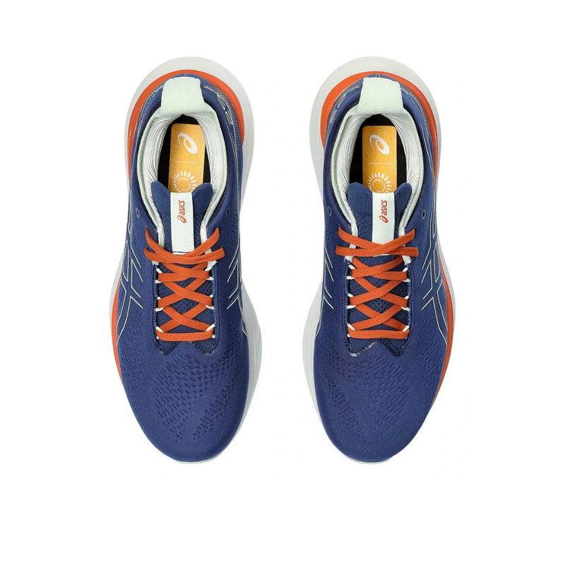 Asics Gel - Nimbus™ 25 Azul Marinho com Laranja