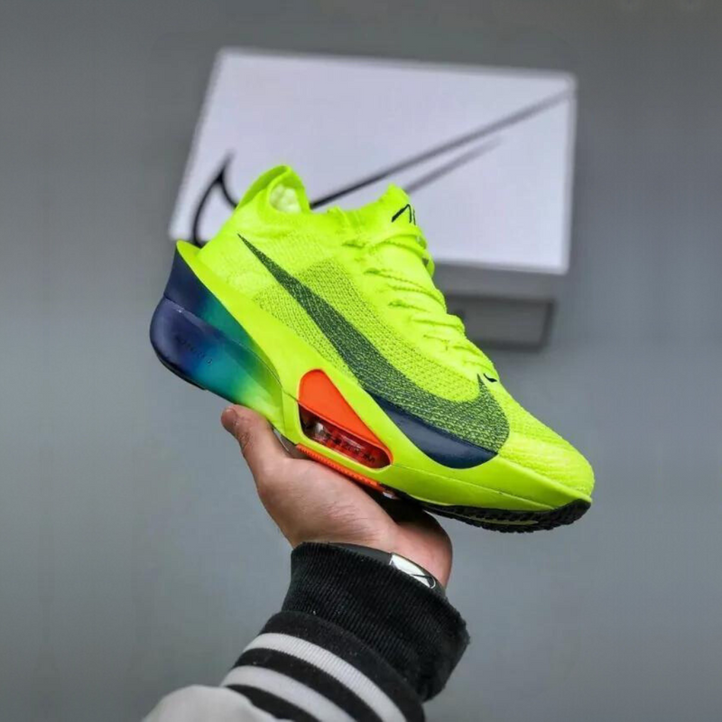 Nike ZoomX ALPHAFLY Next% 3 - Verde Oficial