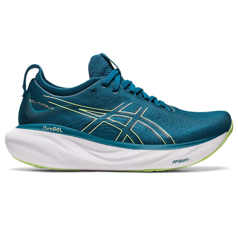 Asics Gel - Nimbus™ 25 Azul com Verde