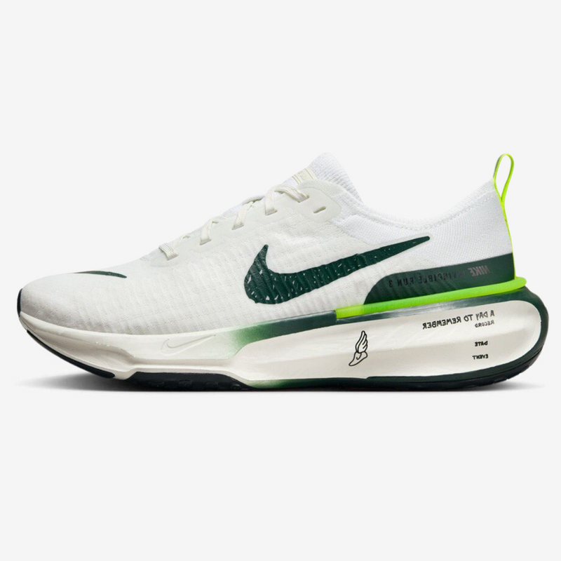 Nike Invincible Run 3 White Pro Green Volt Black