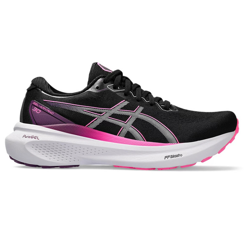 Asics Gel-Kayano 30 - Preto e Rosa