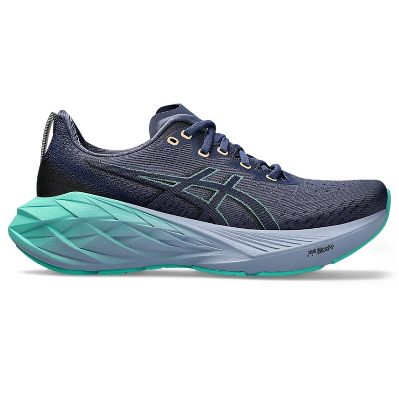 Asics NovaBlast™ 4 Azul Marinho com Verde e Azul