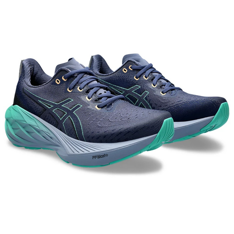 Asics NovaBlast™ 4 Azul Marinho com Verde e Azul