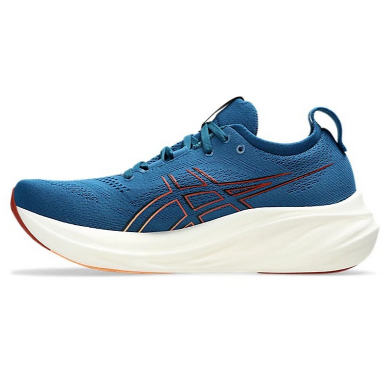 Asics Gel - Nimbus 26 - Azul com Branco e Vermelho