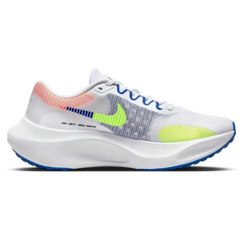 Nike Zoom Fly 5 Branco com Azul e Verde