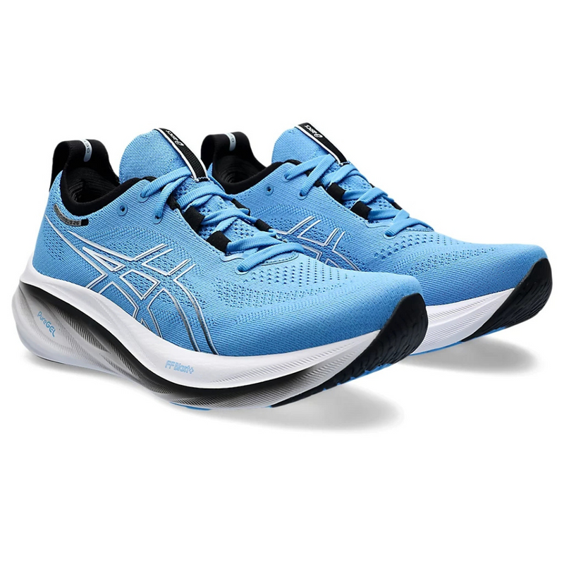 Asics Gel - Nimbus 26 - Azul com Branco e Preto