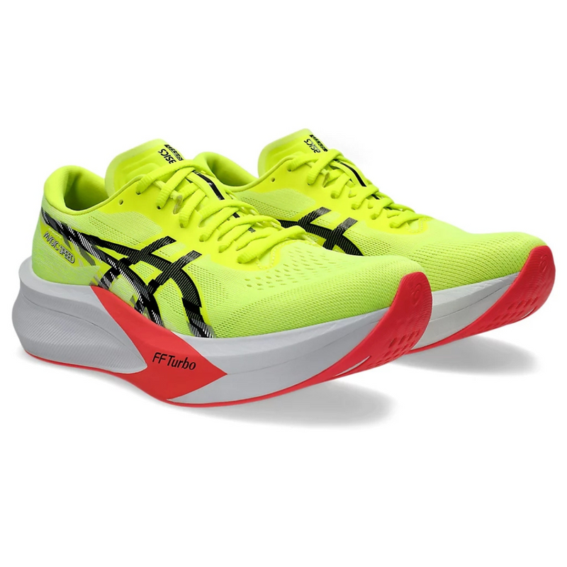 Asics Magic Speed 4 Verde com Branco e Vermelho