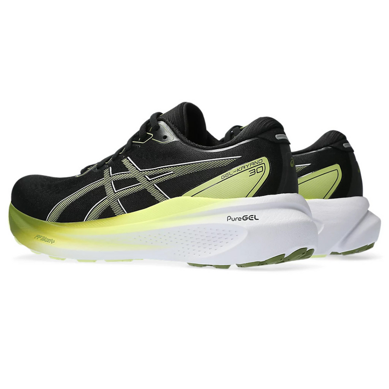 Asics Gel-Kayano 30 - Preto e Amarelo com Branco