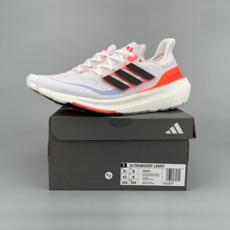 Adidas Ultraboost Light 23 Branco com Vermelho