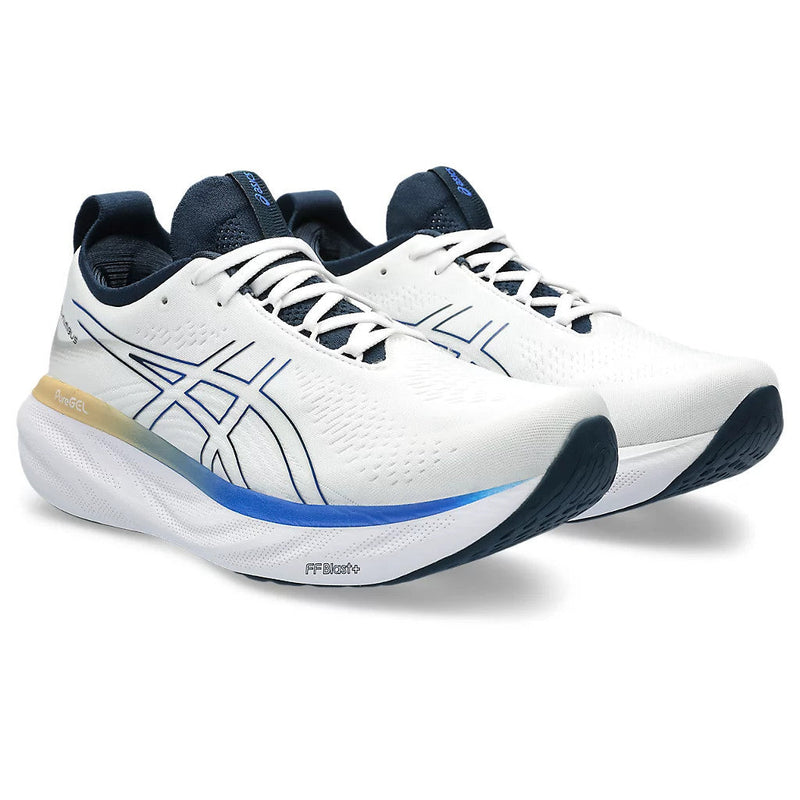 Asics Gel - Nimbus™ 25 Branco Azul Ilus