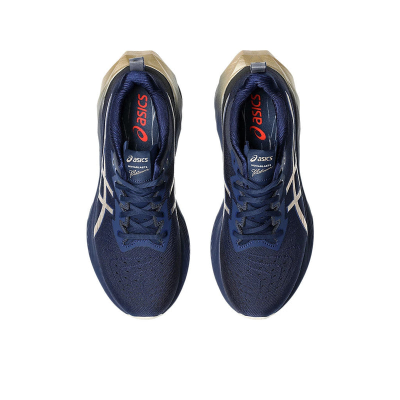 Asics NovaBlast™ 4 Platinum Azul Marinho Dourado