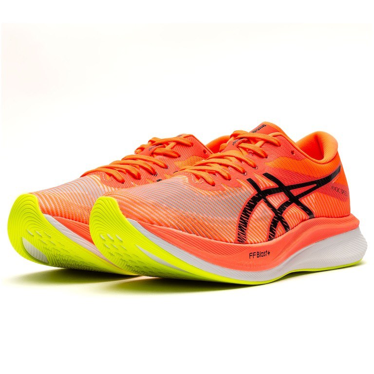 Asics Magic Speed 3 - Vermelho com Branco e Amarelo