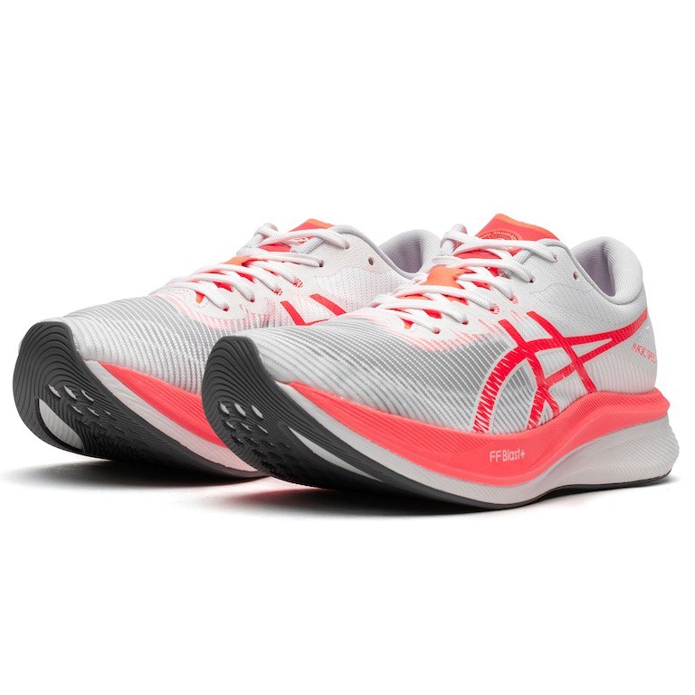 Asics Magic Speed 3 - Branco com Vermelho