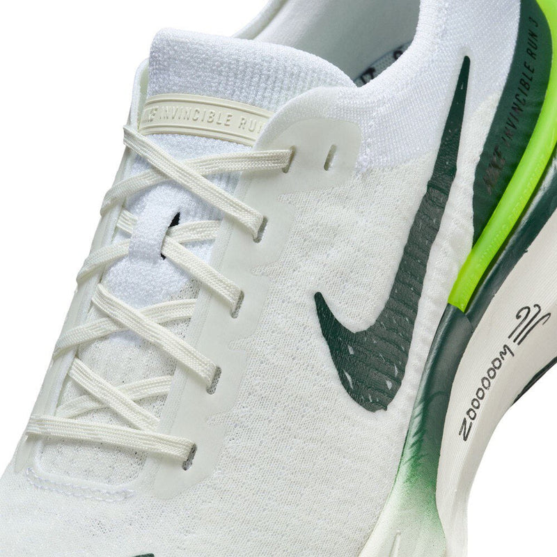 Nike Invincible Run 3 White Pro Green Volt Black