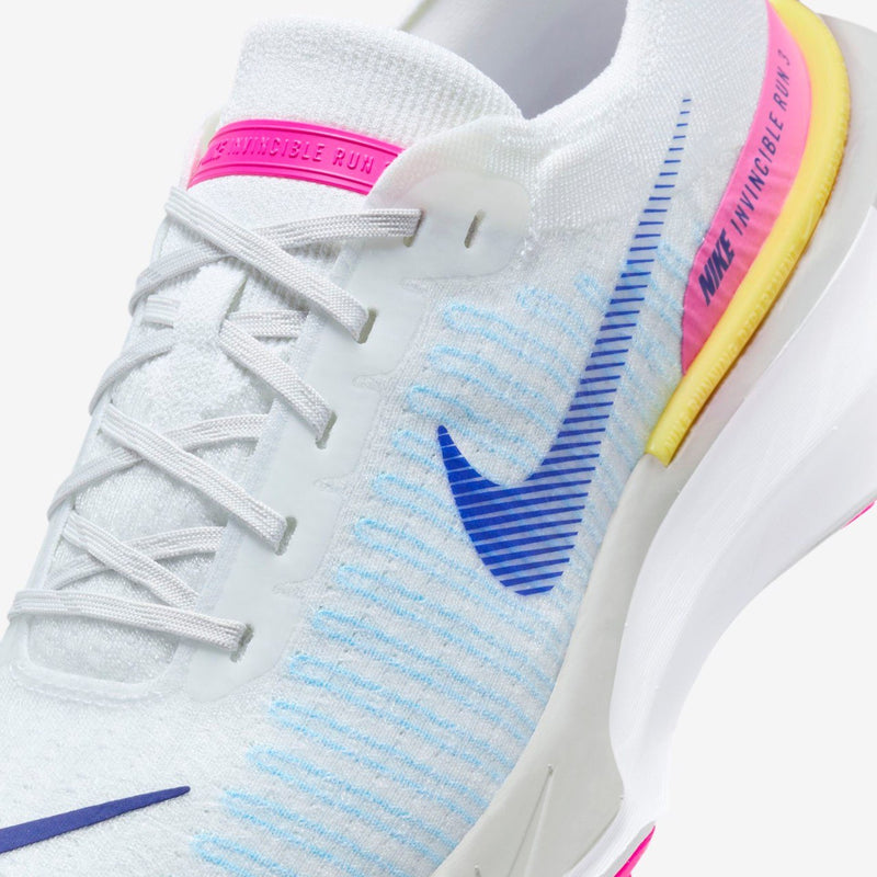 Nike Invincible Run 3 Branco Rosa