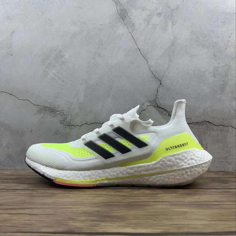 Adidas Ultraboost 21 Branco Verde