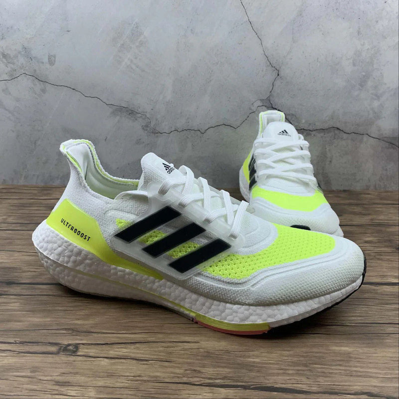 Adidas Ultraboost 21 Branco Verde