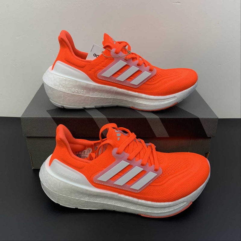 Adidas Ultraboost Light 23 Vermelho com Branco