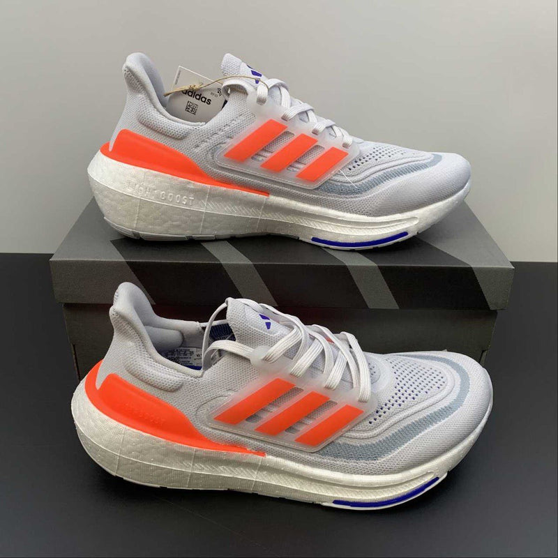 Adidas Ultraboost Light 23 Cinza com Laranja