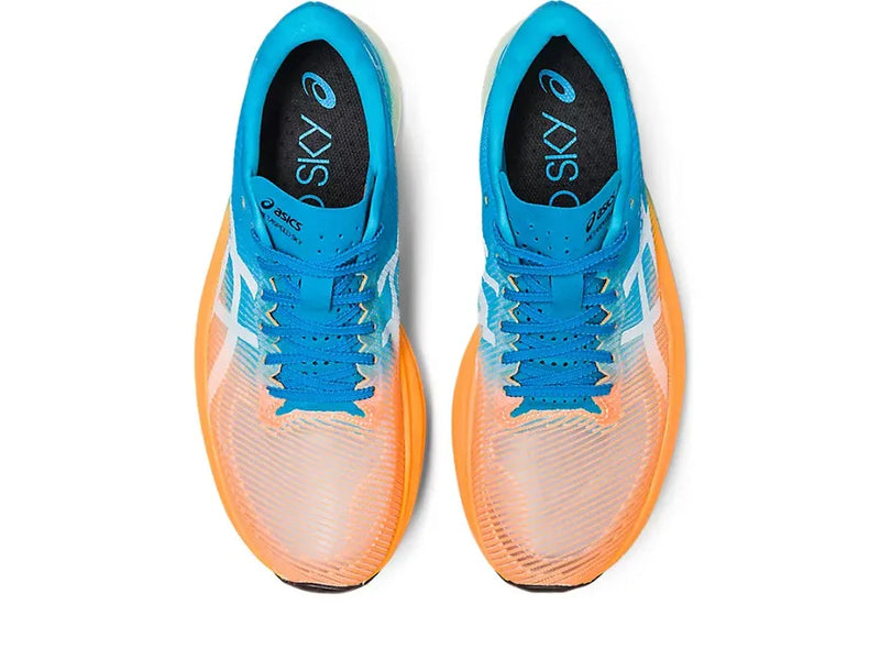 Asics Metaspeed SKY+ Laranja e azul